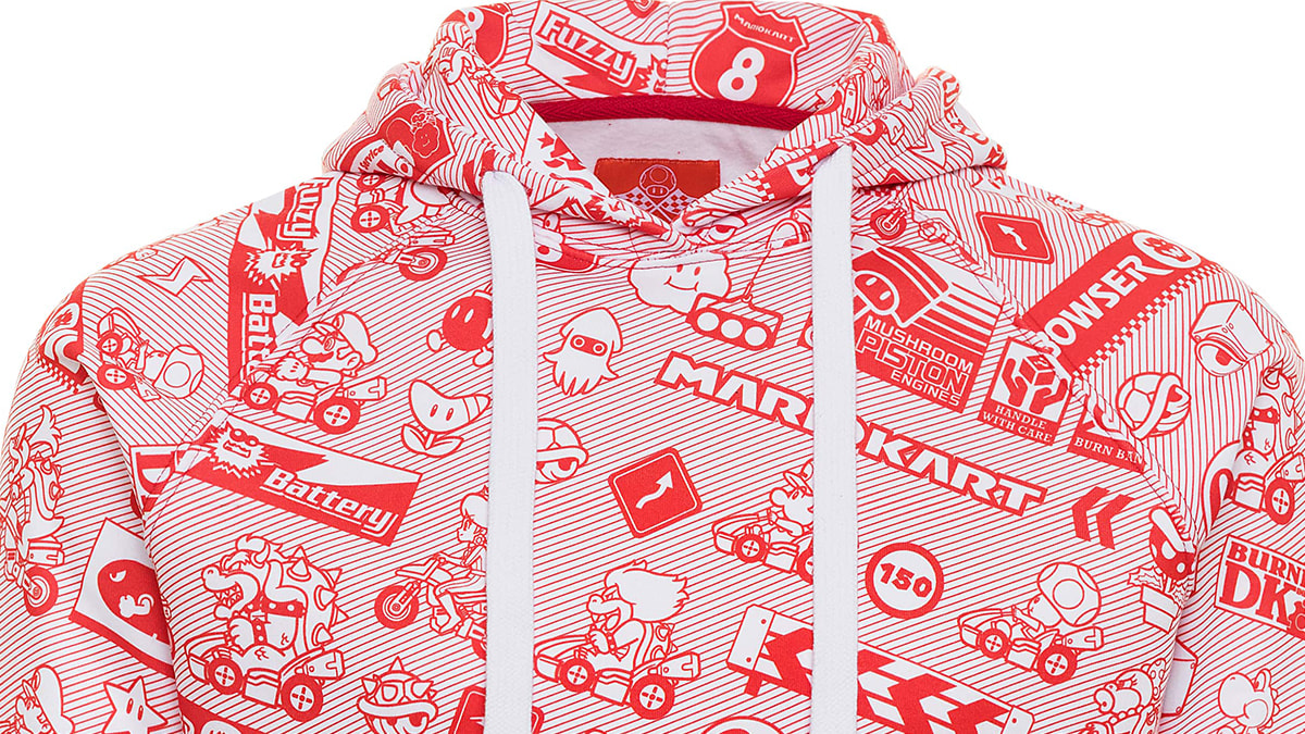 All Over Print Mario Kart Hoodie - Nintendo Official Site for Canada